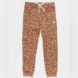 Billabong Girls Leopard Print Kids Joggers